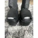 Leather ankle boots Rick Owens