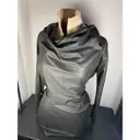 Leather tunic Rick Owens Lilies