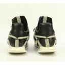 Leather low trainers Rick Owens