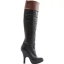 LEATHER RIDING BOOTS Vivienne Westwood