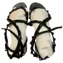 Rockstud leather sandals Valentino Garavani