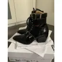Rylee leather buckled boots Chloé