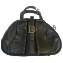 Saddle Bowler leather bowling bag Dior - Vintage