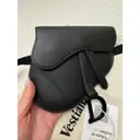 Saddle leather clutch bag Dior