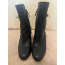 Saint Germain leather buckled boots Hermès
