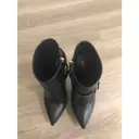 Leather ankle boots Saint Laurent