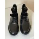 Buy Saint Laurent Leather lace up boots online