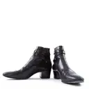 Saint Laurent Leather boots for sale