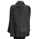 Leather coat Saint Laurent