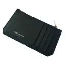 Leather card wallet Saint Laurent
