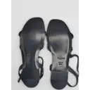 Leather sandals Saint Laurent