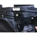 Buy Saint Laurent Leather trousers online