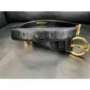Buy Salvatore Ferragamo Leather belt online - Vintage