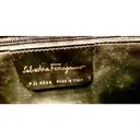 Leather clutch bag Salvatore Ferragamo - Vintage