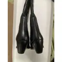Leather cowboy boots Sandro