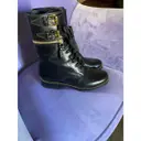 Buy Sergio Rossi Leather biker boots online