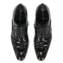 Leather lace ups Sergio Rossi - Vintage