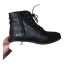 Buy Sézane Leather lace up boots online