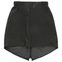 Black Leather Skirt Nike