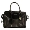 Skull leather handbag Alexander McQueen