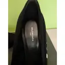 Slash Logo leather heels Balenciaga