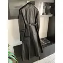 Buy Sportmax Leather trench coat online