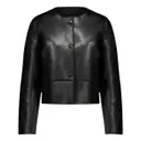 Spring Summer 2020 leather jacket Maje