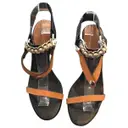 Spring Summer 2021 leather sandals Maje
