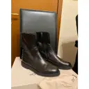 Buy Sergio Rossi SR1 leather biker boots online