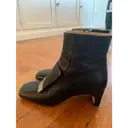 Buy Sergio Rossi SR1 leather ankle boots online