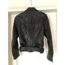 Buy Stand studio Leather biker jacket online