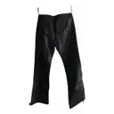 Buy STEFANEL Leather large pants online