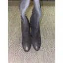 Leather boots Steve Madden