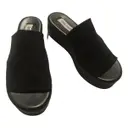 Leather mules & clogs Steve Madden