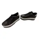 Leather trainers Steve Madden