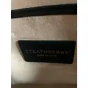 Leather handbag Strathberry