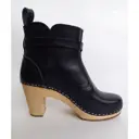 Buy Swedish Hasbeens Leather ankle boots online