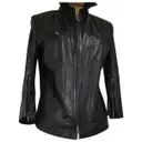 Leather biker jacket Sylvie Schimmel