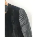Leather coat Sylvie Schimmel