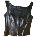 Leather biker jacket Tara Jarmon