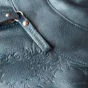 Leather handbag Ted Lapidus