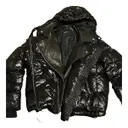 Leather puffer The Kooples