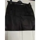 Leather mini skirt Theory