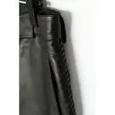 Thierry Mugler Leather straight pants for sale - Vintage