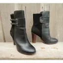 Tila March Leather buckled boots for sale