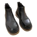 Tire leather ankle boots Bottega Veneta