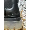 Tire leather boots Bottega Veneta