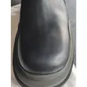 Tire leather boots Bottega Veneta