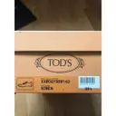 Leather trainers Tod's