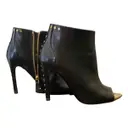 Leather buckled boots Tom Ford